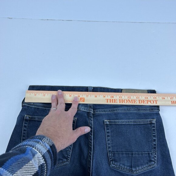 Bluffworks Jeans Men 30x32  (30x30.5) Blue Departure 2.0 Slim Fit Denim Stretch - Picture 5 of 15